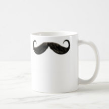 lustiger Schnurrbartbecher Teetasse