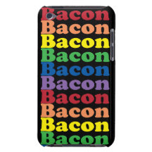 lustiger Speckregenbogen färbt Text iPod Case-Mate Case