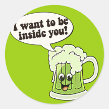 Lustiger Tag St. Patricks Sticker