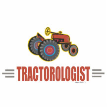 Lustiger Traktor Foto Skulptur