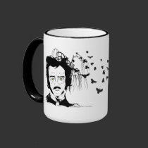 Lustiger Zitat-Becher Edgar Allen Poe tassen