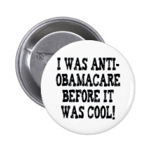 Lustiges Anti-Obamacare Anstecknadel
