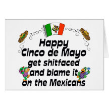 Lustiges Cinco De Mayo Grußkarte