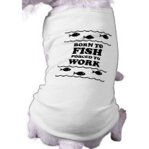 Lustiges Fischen Haustierbekleidung