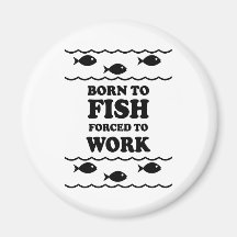 Lustiges Fischen Magnets