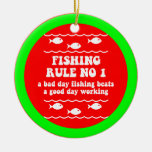 Lustiges Fischen Ornament