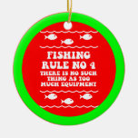 Lustiges Fischen Ornament