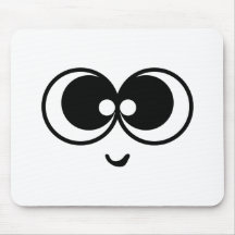 Lustiges Gesicht Mousepads
