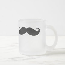 Lustiges Gesichts-Schnurrbart-Schnurrbart-Gesichts Kaffeetassen