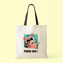 Lustiges lustiges Cartoon-Schwein des Cartoon-Tier taschen