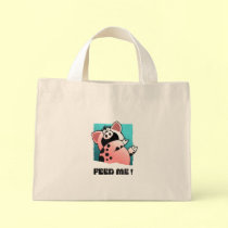 Lustiges lustiges Cartoon-Schwein des Cartoon-Tier taschen