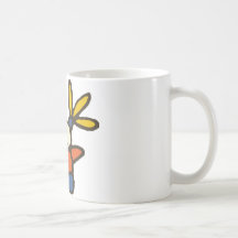 Lustiges Mädchen Kaffeehaferl