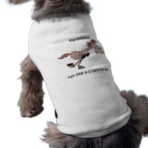 Lustiges Marathon Hundbekleidung