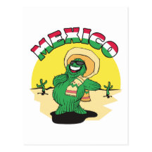 Lustiges Mexiko Postkarte