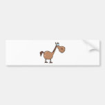 Lustiges Pferd Auto Sticker