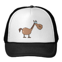 Lustiges Pferd Baseballkappe