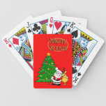 Lustiges Weihnachtsspielkarten