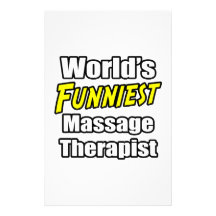 Lustigster die Massage-Therapeut der Welt Individuelle Büropapiere