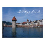 Luzern, Schweiz-Postkarte