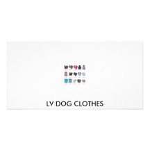 LV-HUNDEkleidung Fotokarte