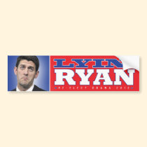 Lyin Paul Ryan Autoaufkleber autoaufkleber