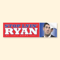 Lyin Paul Ryan Autoaufkleber autoaufkleber