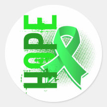 Lyme-Borreliose der Hoffnungs-2 Runder Sticker