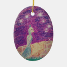 Lyrische Fantasie Weihnachtsbaum Ornament
