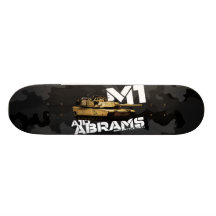 M1 Abrams Individuelle Skatedecks