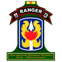 M Co, 75. Infanterie-Regiment - Förster, Vietnam Acryl Ausschnitte