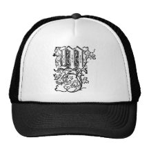 M - Der dekorative Buchstabe M Kult Cap