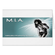 M.I.A. Blauer Engel Grußkarte