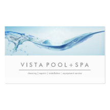 M O D E R N | Business Card | Water Waves