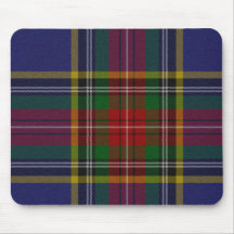 Macbethtartan-karierte Mausunterlage Mauspad