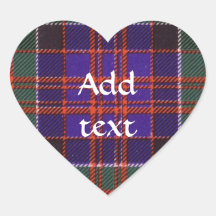 MacDonald von Clanranalld ScottishTartan Aufkleber