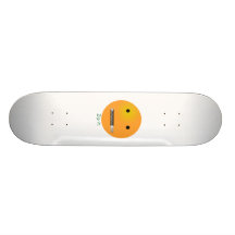 Machen Sie es SmileyEmoticon Reißverschluss zu Personalisiertes Skateboard