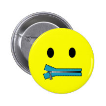 "machen Sie es"   SMILEYPIN Reißverschluss zu Anstecknadelbuttons