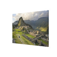 Machu Picchu, alte Ruinen, UNESCO-Welt Leinwand Druck