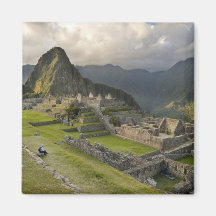 Machu Picchu, alte Ruinen, UNESCO-Welt Magnete