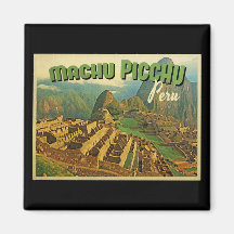 Machu Picchu Peru Kühlschrankmagnete