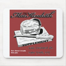 MacKendrick, unser Abendessen paniert Liebe Sie Mousepads