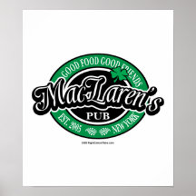 MacLarens Kneipe Posterdrucke