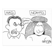 Mad,,,Nomad Post Card