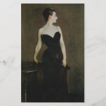 Madame X durch John Singer Sargent Bedruckte Flyer