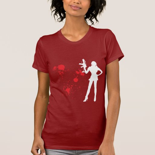 Mädchen G36 im Weiß T-shirt
