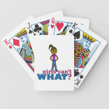 Mädchen können nicht, WAS? Mädchen Pokerkarten