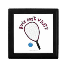 Mädchen können nicht, WAS? Raquetball Geschenkboxen