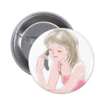 Mädchen Portabletelefon Buttons