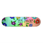 Mädchen-PowerSkateboard durch Brownielocks Personalisierte Decks
