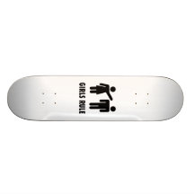 Mädchen-Regel Personalisierte Skateboards